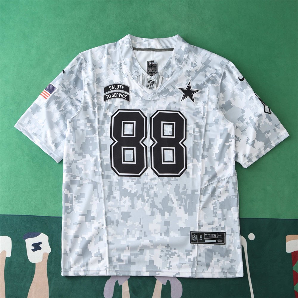 fe91a04326 2024 NFL Dallas Cowboys Tribute Version 88#LAMB - Afbeelding 1