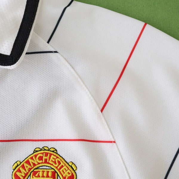 ⁦0305 season Manchester United F.C. away retro Kids kit⁩ - الصورة ⁦9⁩