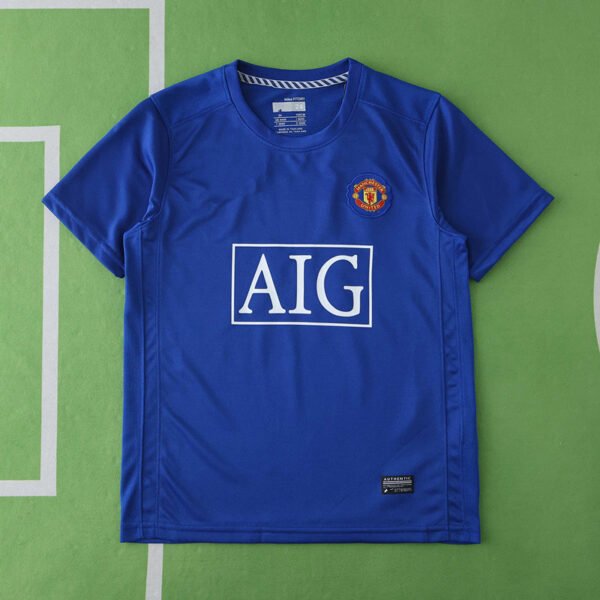 0809 Manchester United F.C. third retro Kids kit - Image 4