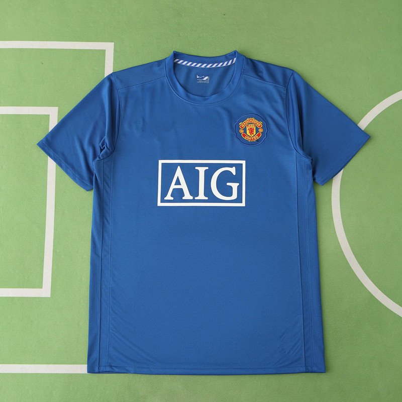 14b9b5f479 0708 season Manchester United F.C. third retro Fan version - immagine 1