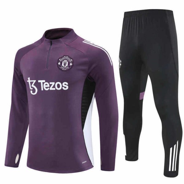 2526 season Manchester United F.C.  Half zip training suit set - immagine 2