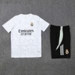 2526 season Real Madrid CF Training clothes suit Short sleeve Fan version - Image 4