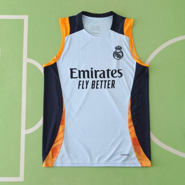 2425 season Real Madrid CF Training clothes Short sleeved vest - Afbeelding 2
