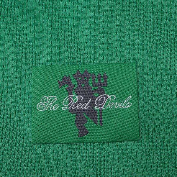 ⁦0708 season Manchester United F.C. goalkeeper retro Long sleeved Fan version⁩ - الصورة ⁦6⁩