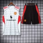 ⁦2526 season Manchester United F.C. Training clothes suit vest Fan version⁩ - الصورة ⁦22⁩