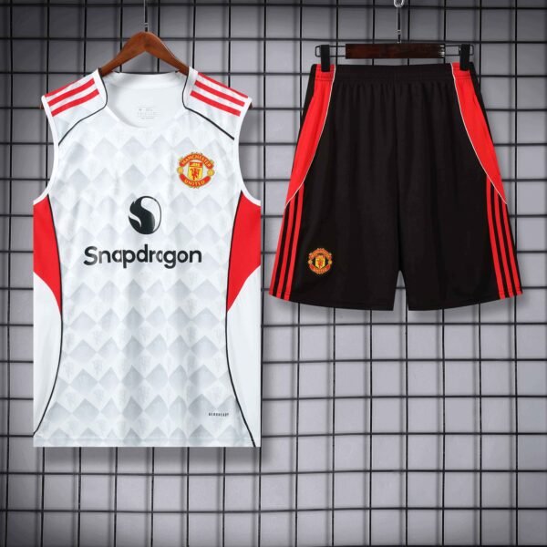⁦2526 season Manchester United F.C. Training clothes suit vest Fan version⁩ - الصورة ⁦22⁩
