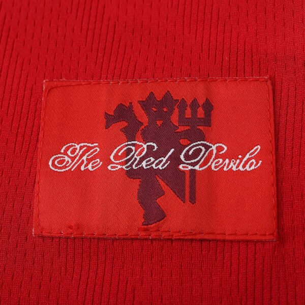 0708 season Manchester United F.C. home retro Fan version - Imagem 7