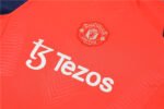 2425 Manchester United F.C. Orange red Training suit set Player version - Imagen 10