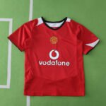 0506 Manchester United F.C. home retro Kids kit - Image 6
