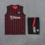 ⁦2526 season Manchester United F.C. Training clothes suit vest Fan version⁩ - الصورة ⁦9⁩