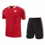 ⁦2526 season Manchester United F.C. Training clothes suit Short sleeve Fan version⁩ - الصورة ⁦2⁩