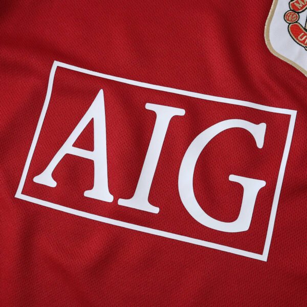 0607 season Manchester United F.C. home Kids kit - Imagem 4