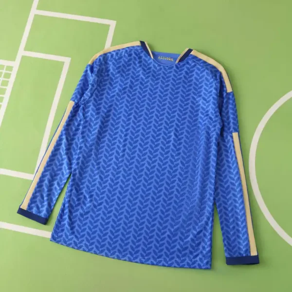 2026 FIFA World Cup Italy home Long sleeved Player version - Image 2