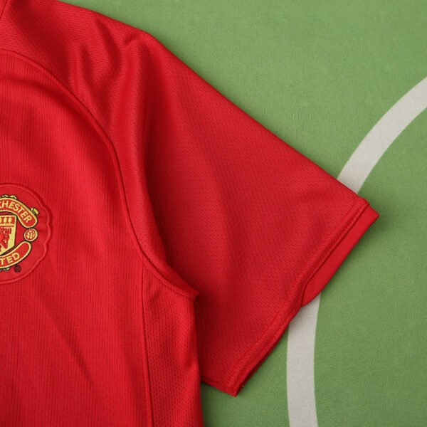 0708 season Manchester United F.C. home retro Fan version - Imagem 4