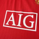 0708 season Manchester United F.C. home retro Fan version - Imagem 2