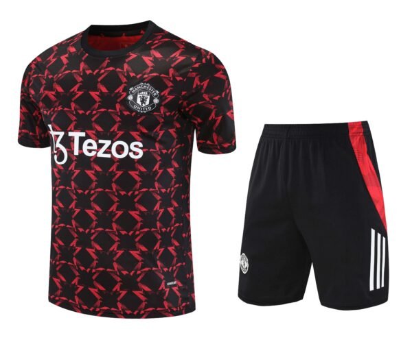 2526 season Manchester United F.C. Training clothes suit Short sleeve Fan version - Imagem 5