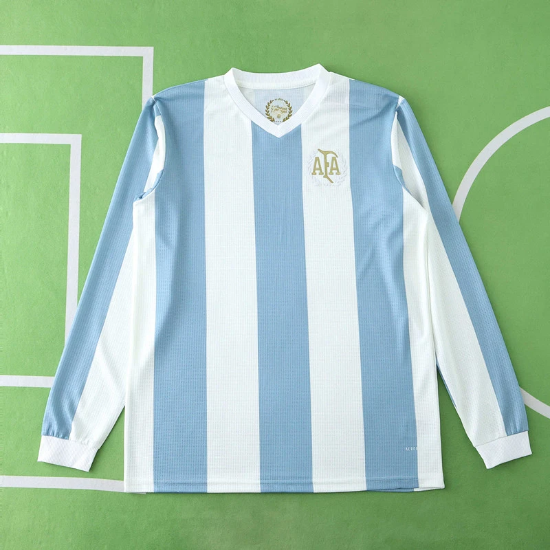 9419058c40 2425 season Argentina 50th anniversary Long sleeved Fan version – Image 1