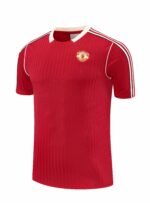 ⁦2526 season Manchester United F.C. Training clothes suit Short sleeve Fan version⁩ - الصورة ⁦7⁩