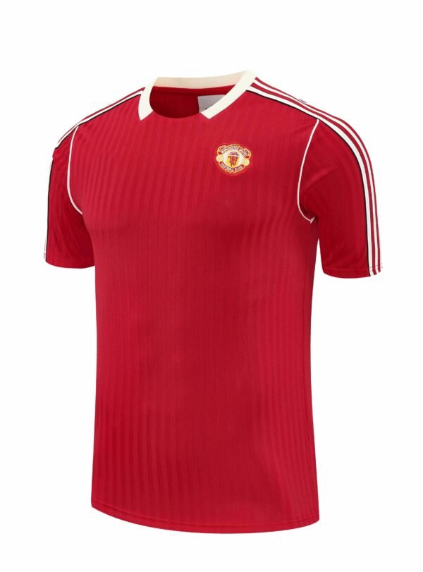 ⁦2526 season Manchester United F.C. Training clothes suit Short sleeve Fan version⁩ - الصورة ⁦7⁩