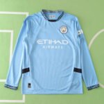 2425 season Manchester City F.C. home Long sleeved Fan version
