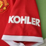 ⁦2122 season Manchester United F.C. home retro Fan version⁩ - الصورة ⁦9⁩