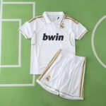 ⁦1112 Real Madrid CF home retro Kids kit⁩ - الصورة ⁦8⁩