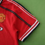 1998 Manchester United F.C. home retro Kids kit – Image 5