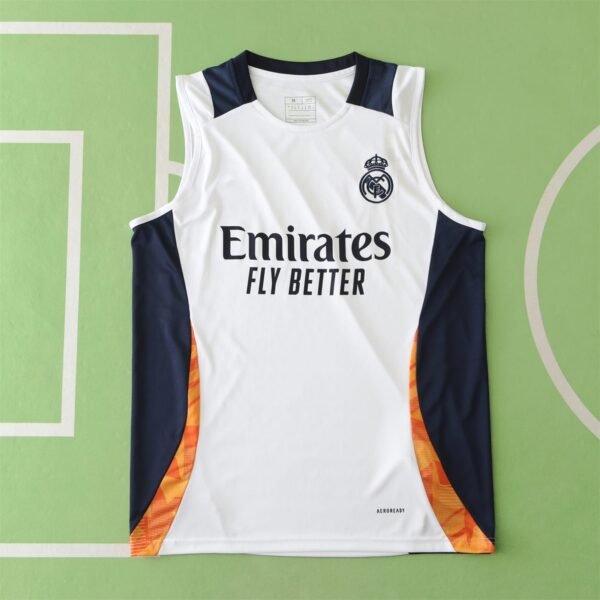 2425 season Real Madrid CF Training clothes Short sleeved vest - Afbeelding 4