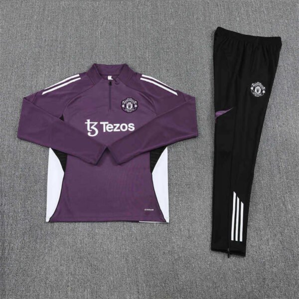 2526 season Manchester United F.C.  Half zip training suit set - immagine 4
