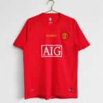 0708 Manchester United Home Champions League Retro Fan version