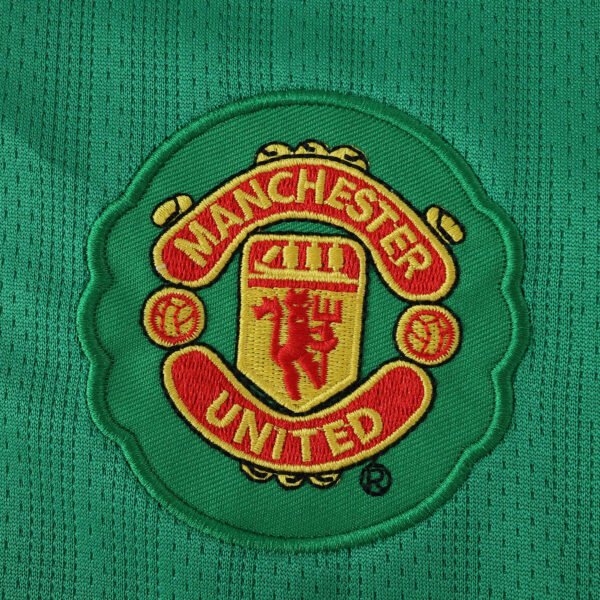 ⁦0708 season Manchester United F.C. goalkeeper retro Long sleeved Fan version⁩ - الصورة ⁦3⁩
