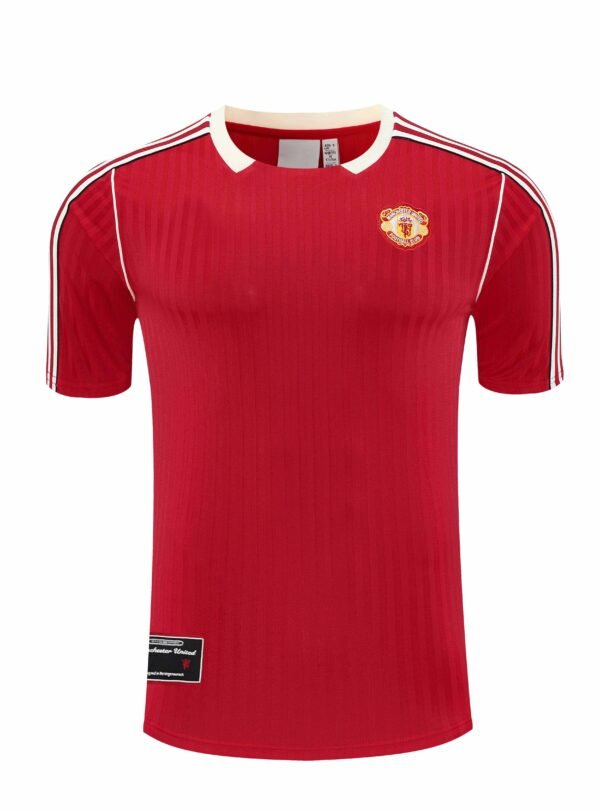⁦2526 season Manchester United F.C. Training clothes suit Short sleeve Fan version⁩ - الصورة ⁦6⁩
