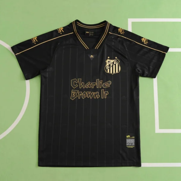 2425 Santos Black special edition Fan version - Imagem 7