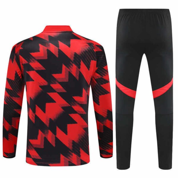 2526 season Manchester United F.C.  Half zip training suit set - Imagem 3