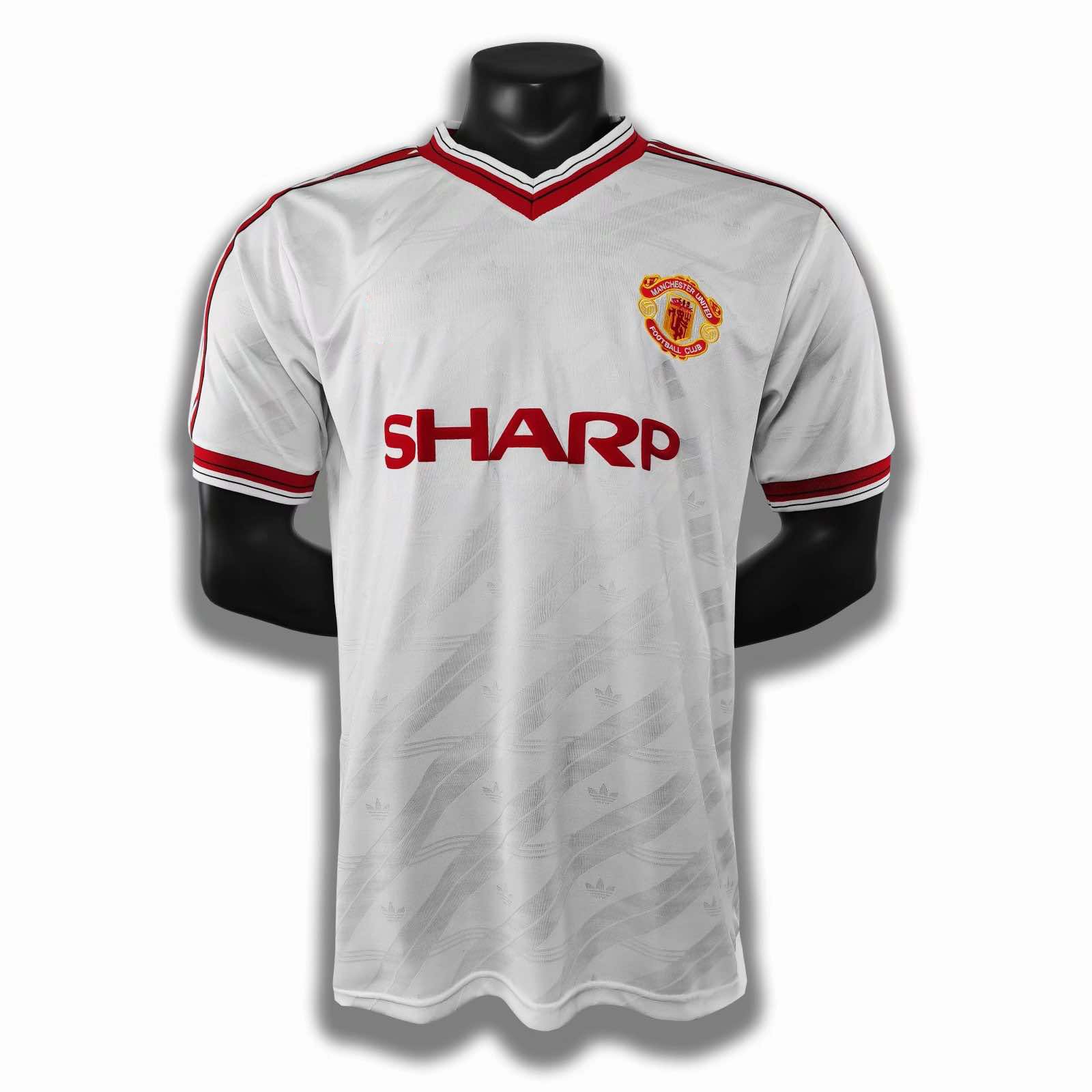 cbfab2d433 8688 season Manchester United away retro Fan version - Afbeelding 1