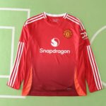 2425 season Manchester United F.C. home Long sleeved Fan version