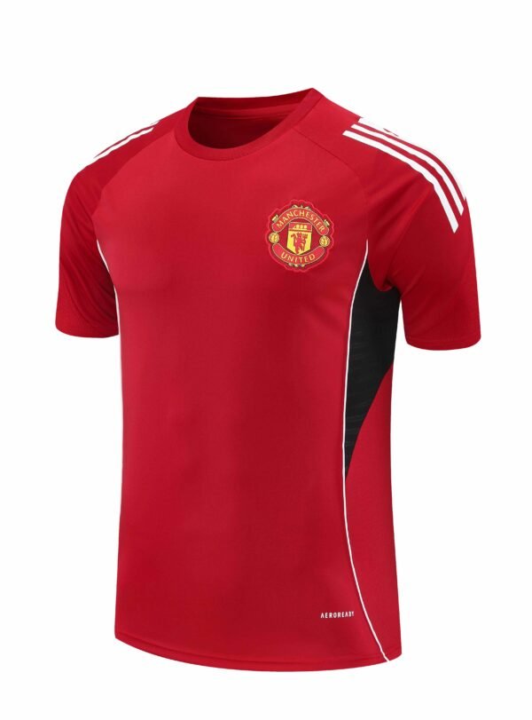 ⁦2526 season Manchester United F.C. Training clothes suit Short sleeve Fan version⁩ - الصورة ⁦6⁩