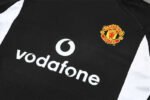 0203 season Manchester United F.C. black Half pull training suit - Imagem 7