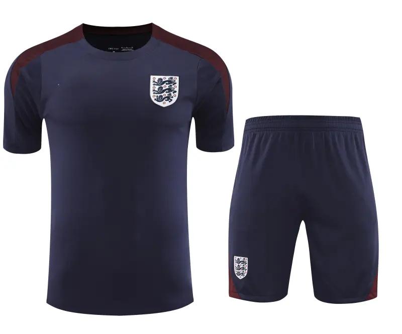 f0610683fe 2425 England Training clothes suit Short sleeve Fan version – Image 1