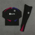 2425 Manchester United F.C. black Training suit set Player version