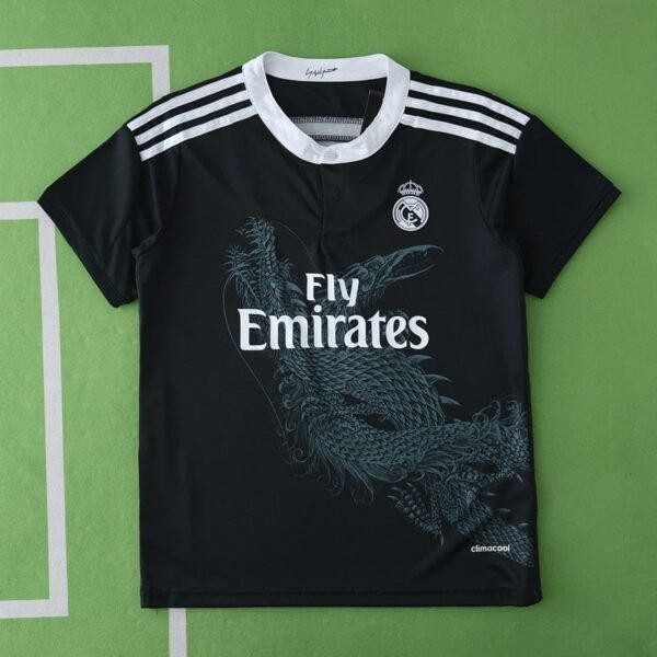 ⁦1415 Real Madrid CF third retro Kids kit⁩ - الصورة ⁦4⁩