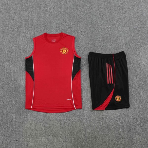 ⁦2526 season Manchester United F.C. Training clothes suit vest Fan version⁩ - الصورة ⁦7⁩