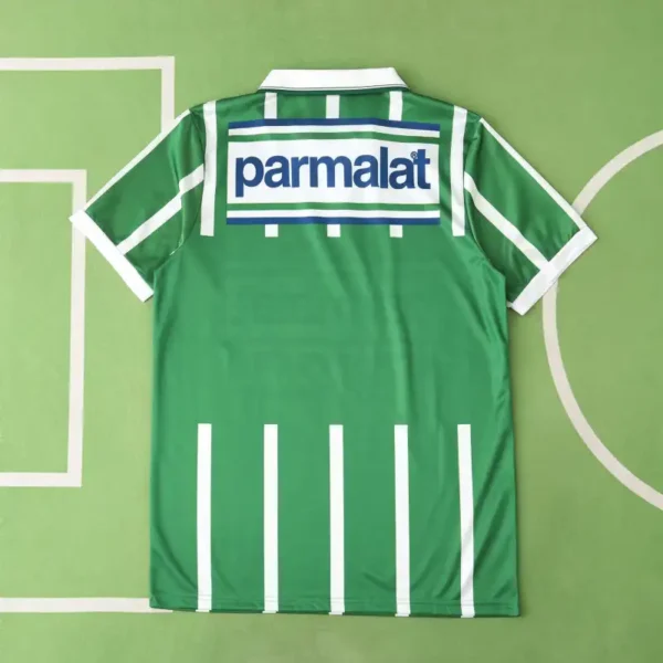 ⁦1992 season Palmeiras home retro Fan version⁩ - الصورة ⁦2⁩