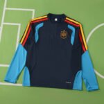 2026 FIFA World Cup Spain royal blue Half pull training suit - Afbeelding 4