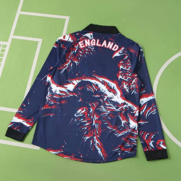 2026 England Hollywood Keeper Long sleeved Fan version - Image 2