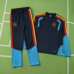 2026 FIFA World Cup Spain royal blue Half pull training suit