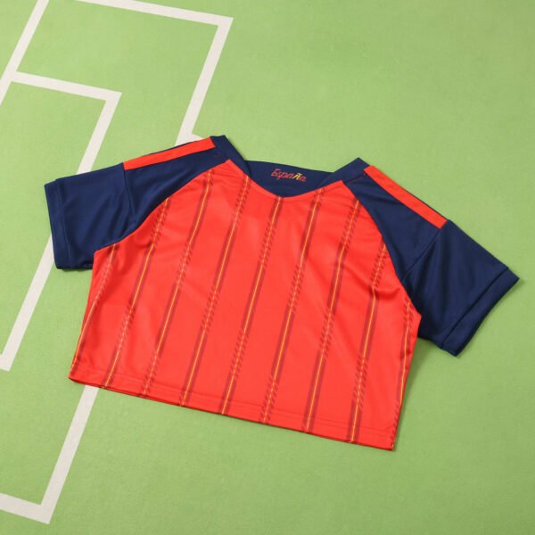 2026 FIFA World Cup Spain Home Cropped Jersey - immagine 11