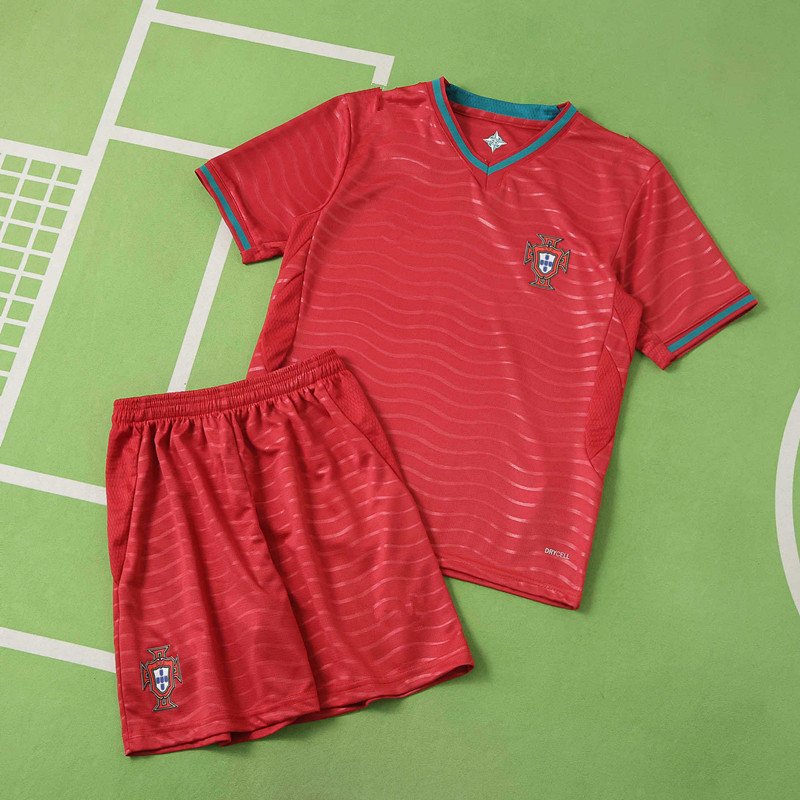 c50bb61e51 2026 FIFA World Cup Portugal home Kids kit - Image 1