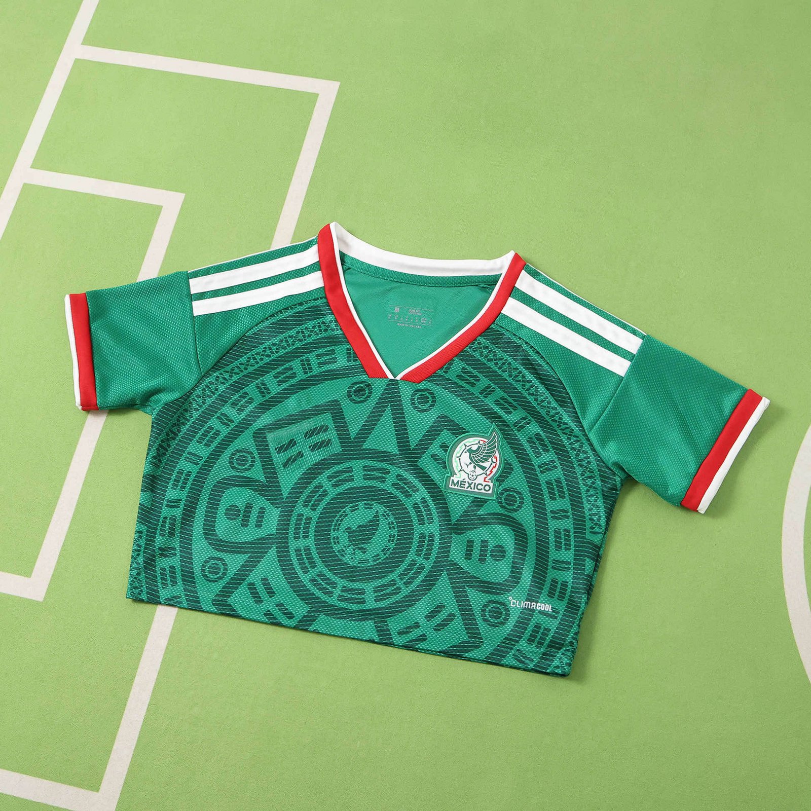 cfbea80ed7 2026 FIFA World Cup Mexico Home Cropped Jersey - Imagen 1