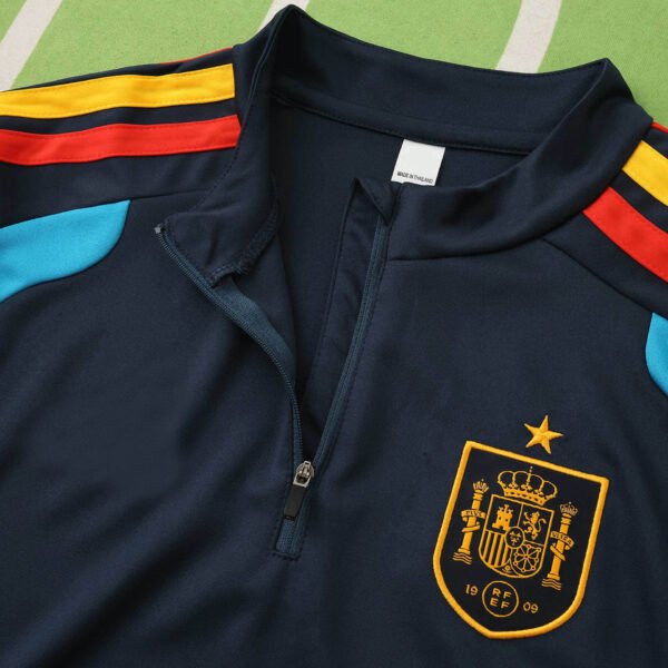 2026 FIFA World Cup Spain royal blue Half pull training suit - Afbeelding 23
